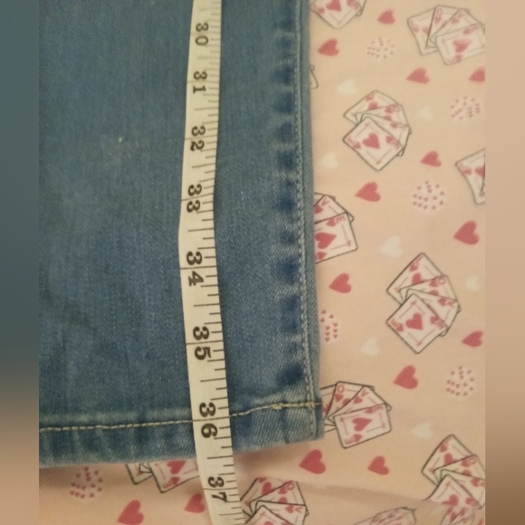 Arizona Women's Distressed Skinny Light Blue Jeans Size 5 Pre-owned - Picture 8 of 12